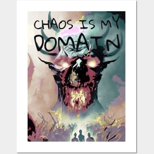 Fasbytes Horror Choas Is My Domain Posters and Art